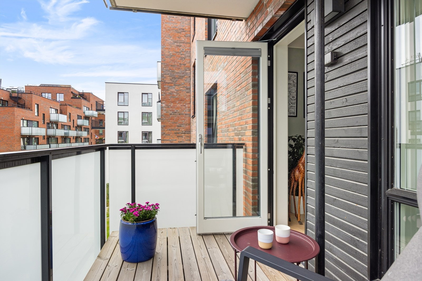 Her kan du innrede med utemøbler og planter. Galleribilde