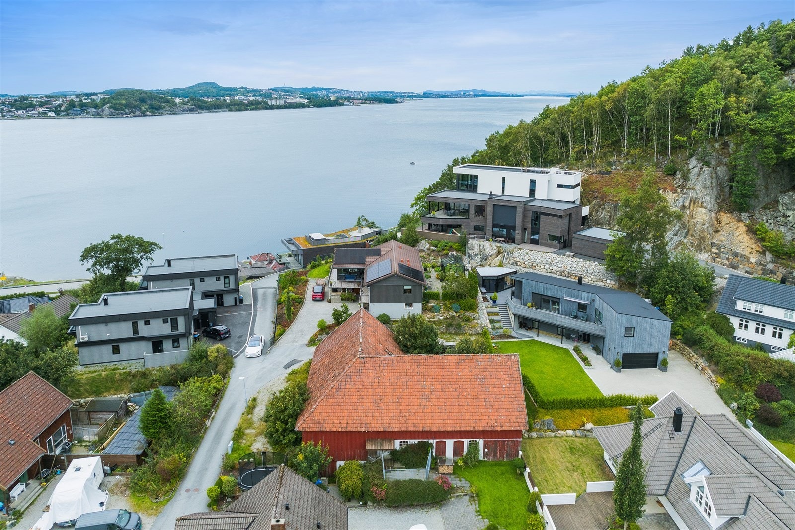 Gode solforhold og fin utsikt mot Gandsfjorden! Galleribilde