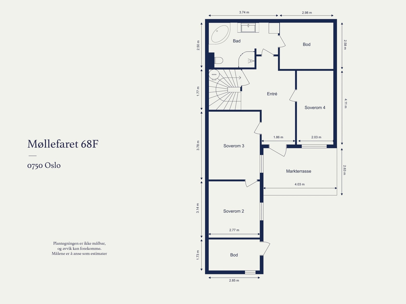 Plantegning | Underetasje/1. etasje Galleribilde