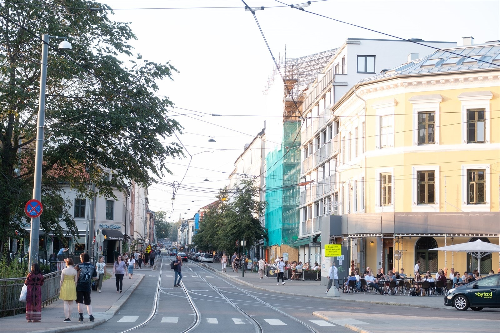 Grünerløkka byr på et stort utvalg av restauranter og utesteder Galleribilde