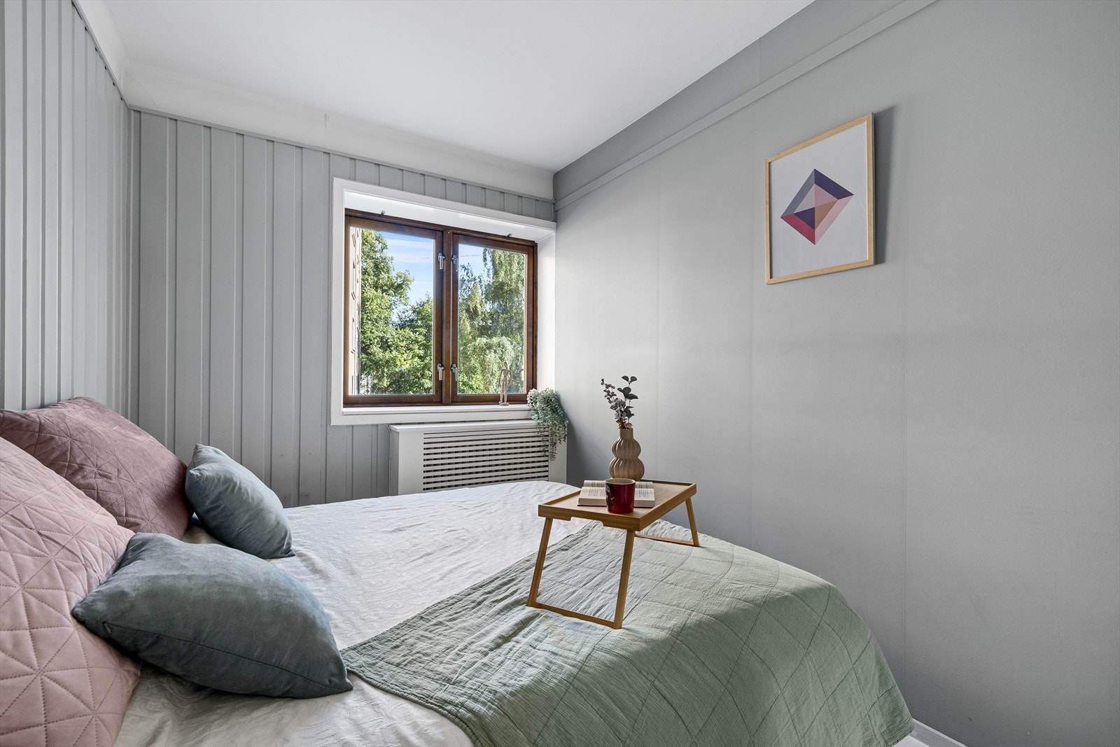 Morgenkaffe kan nytes godt her Galleribilde