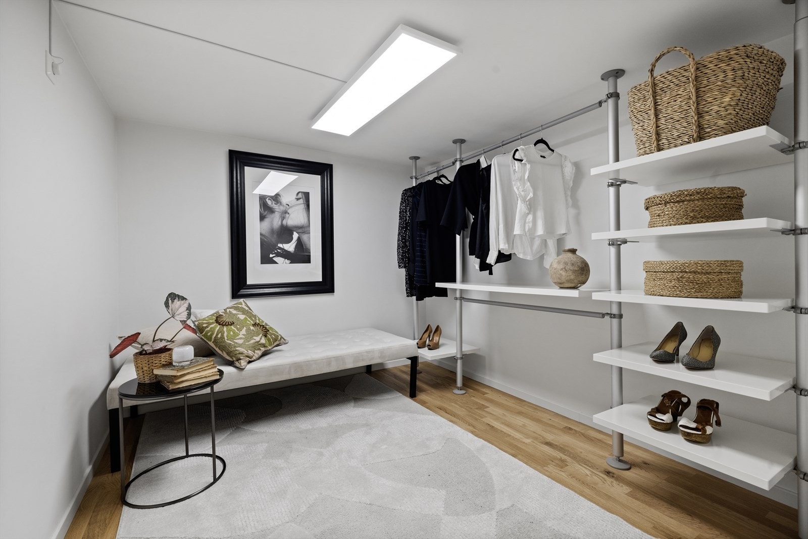 Bod 2 blir benyttet som garderoberom. Galleribilde