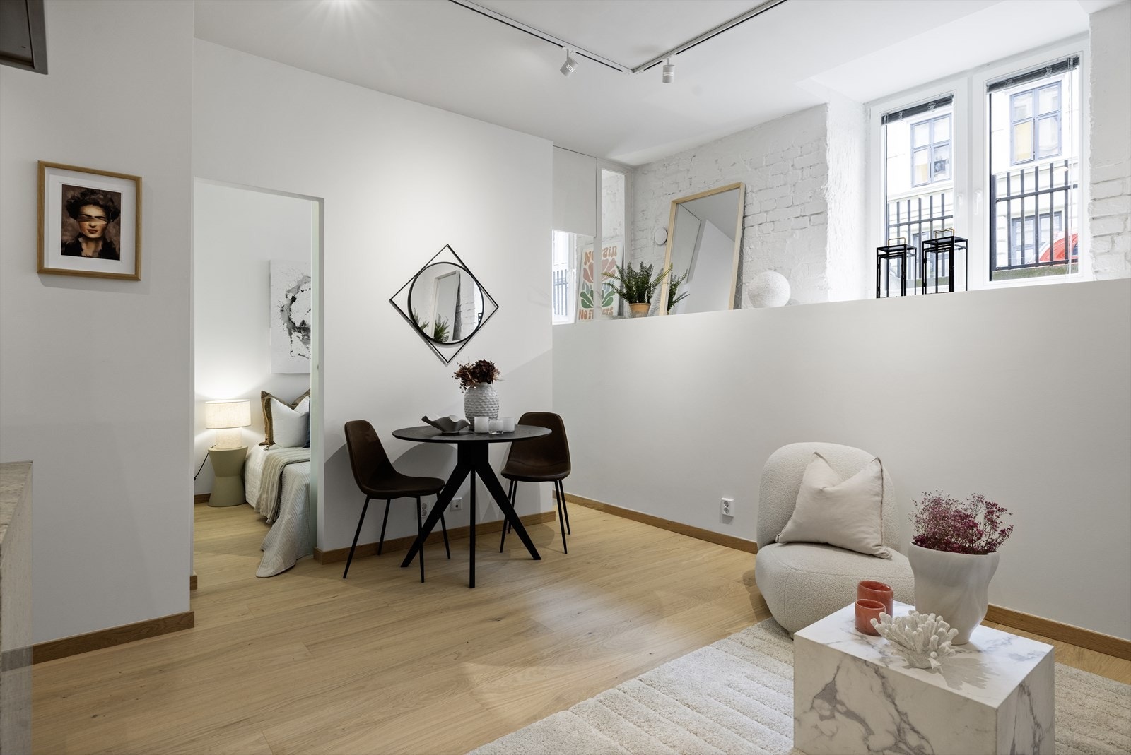 Det ble lagt nytt gulv i august 2024. Galleribilde