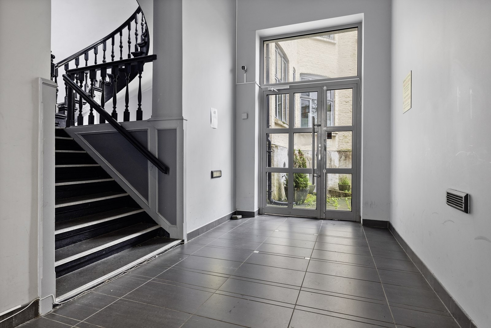 Flott inngangsparti. Galleribilde