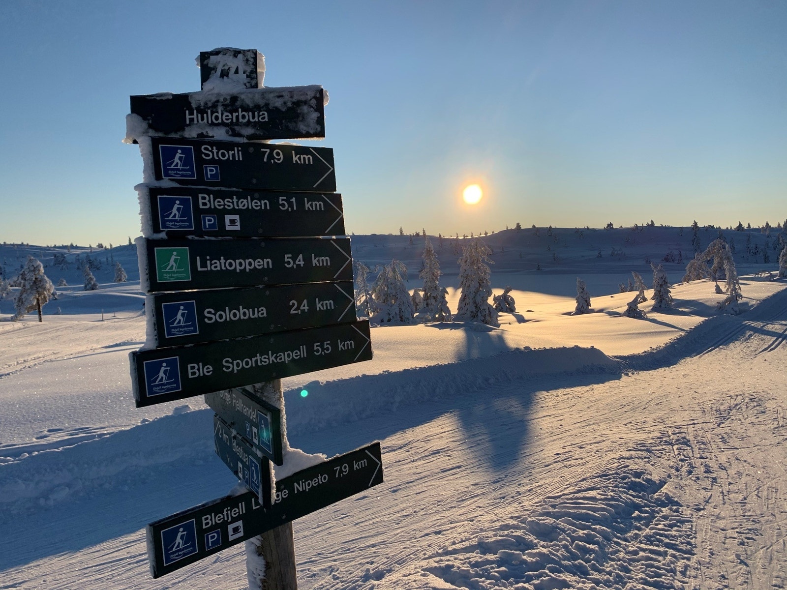 Krysset ved Strutåsen Galleribilde