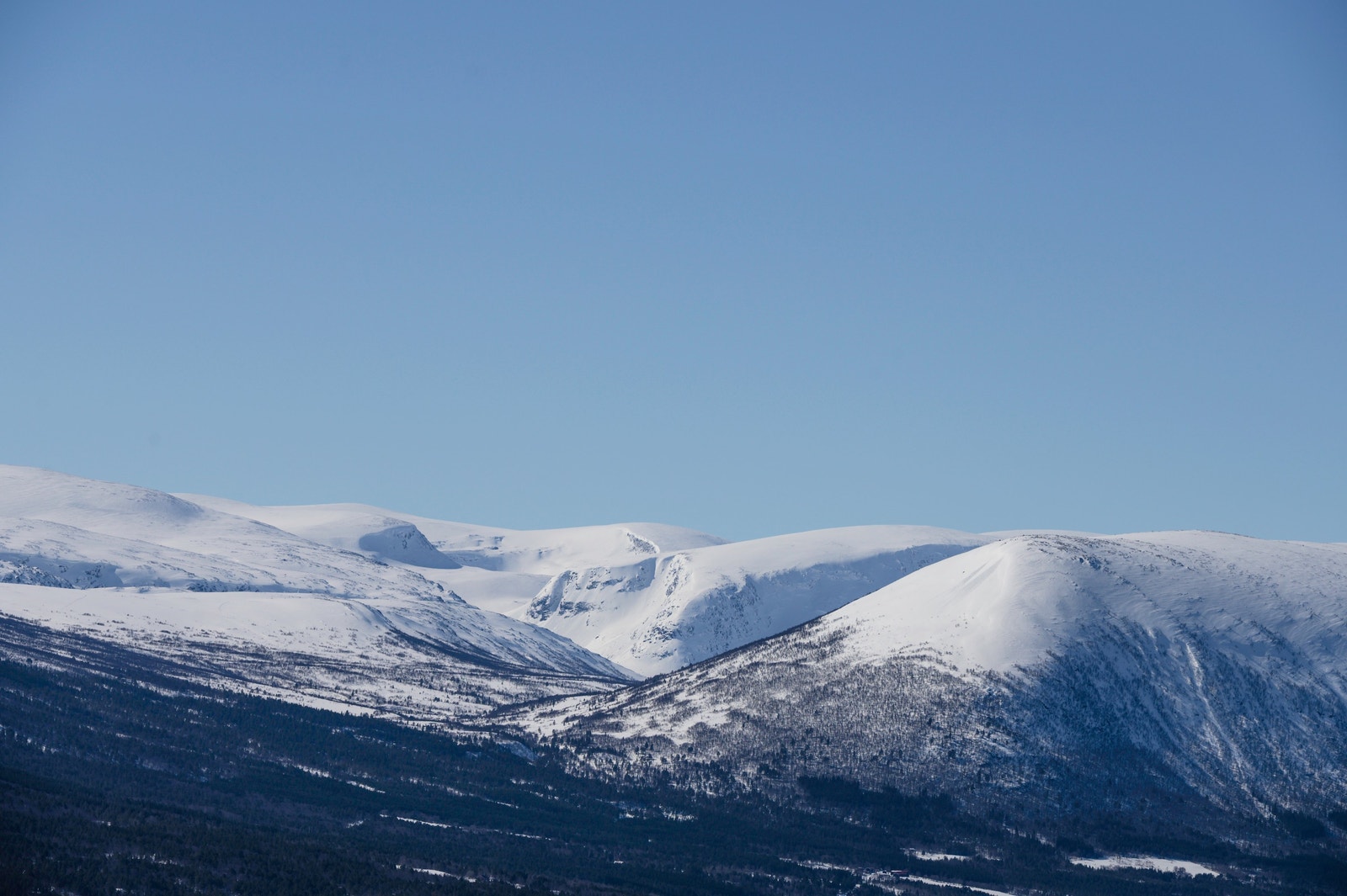 Utsikt til Dindalen fra hytta. Galleribilde