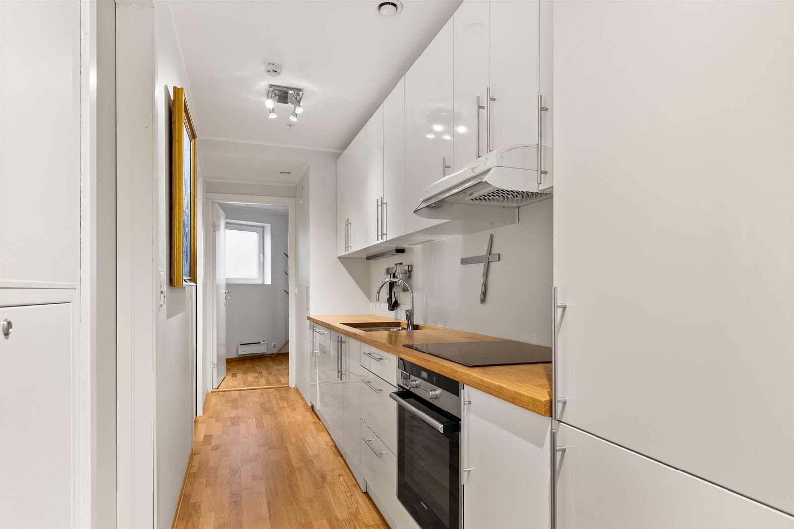 Entré sett fra kjøkkenet. Galleribilde