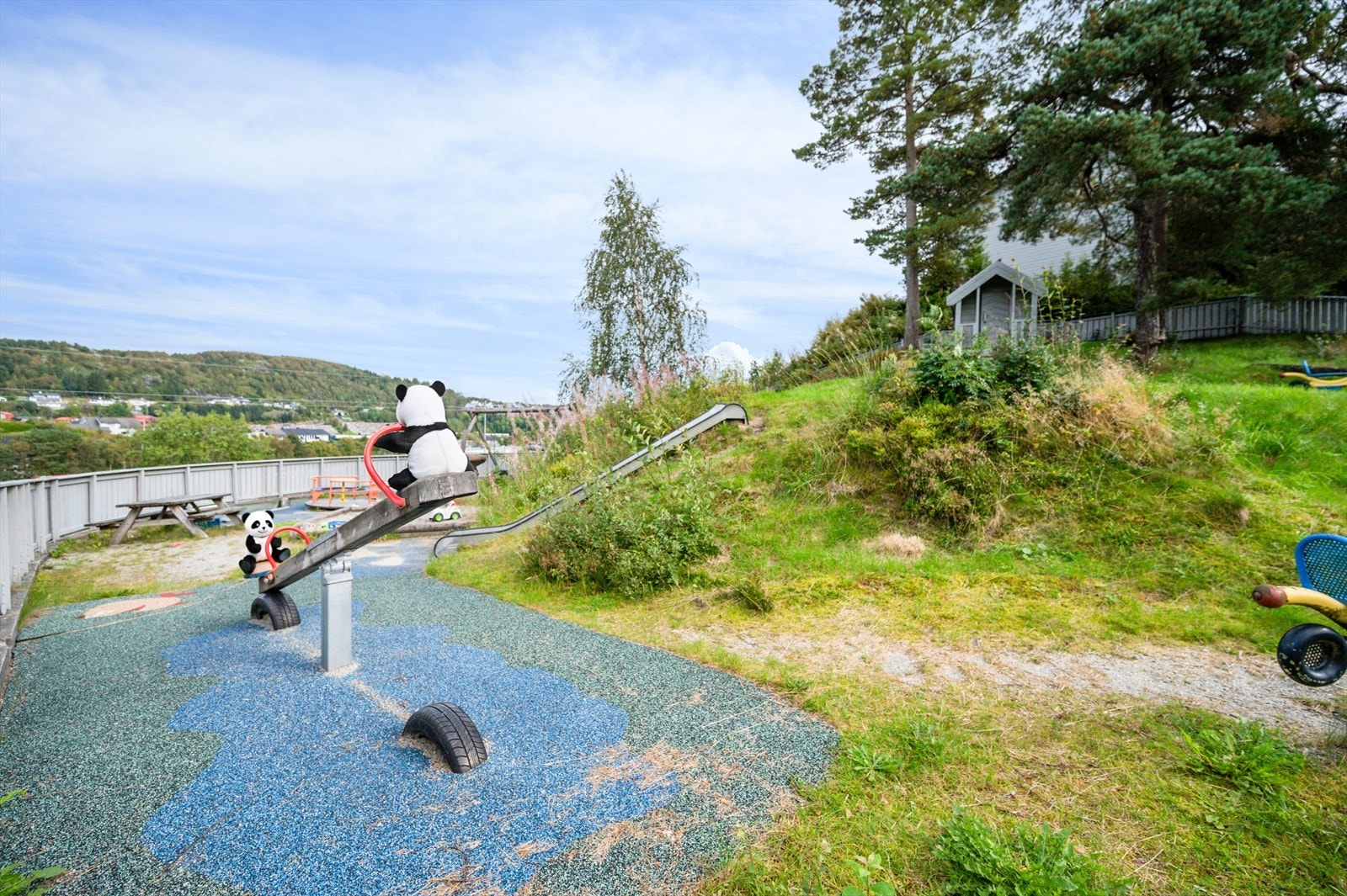 - Flere lekeplasser i umiddelbar nærhet sørger for gode oppvekstsvilkår - Galleribilde