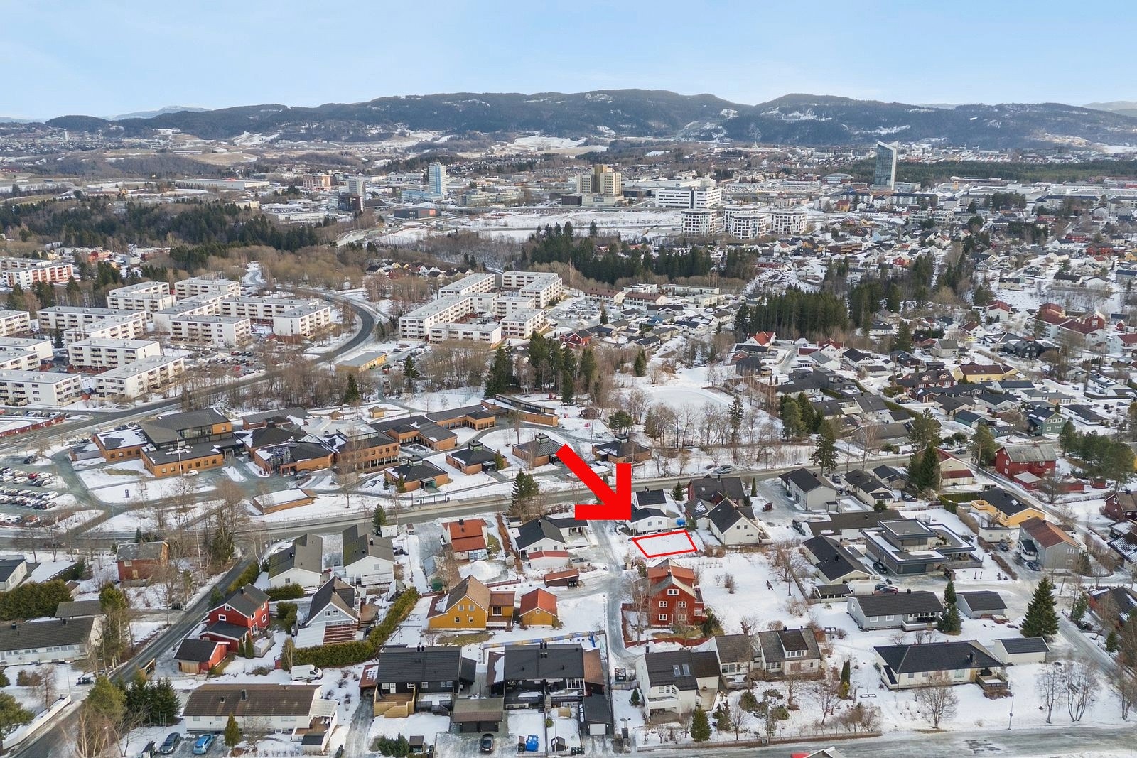 Oversiktsbilde av området. Galleribilde