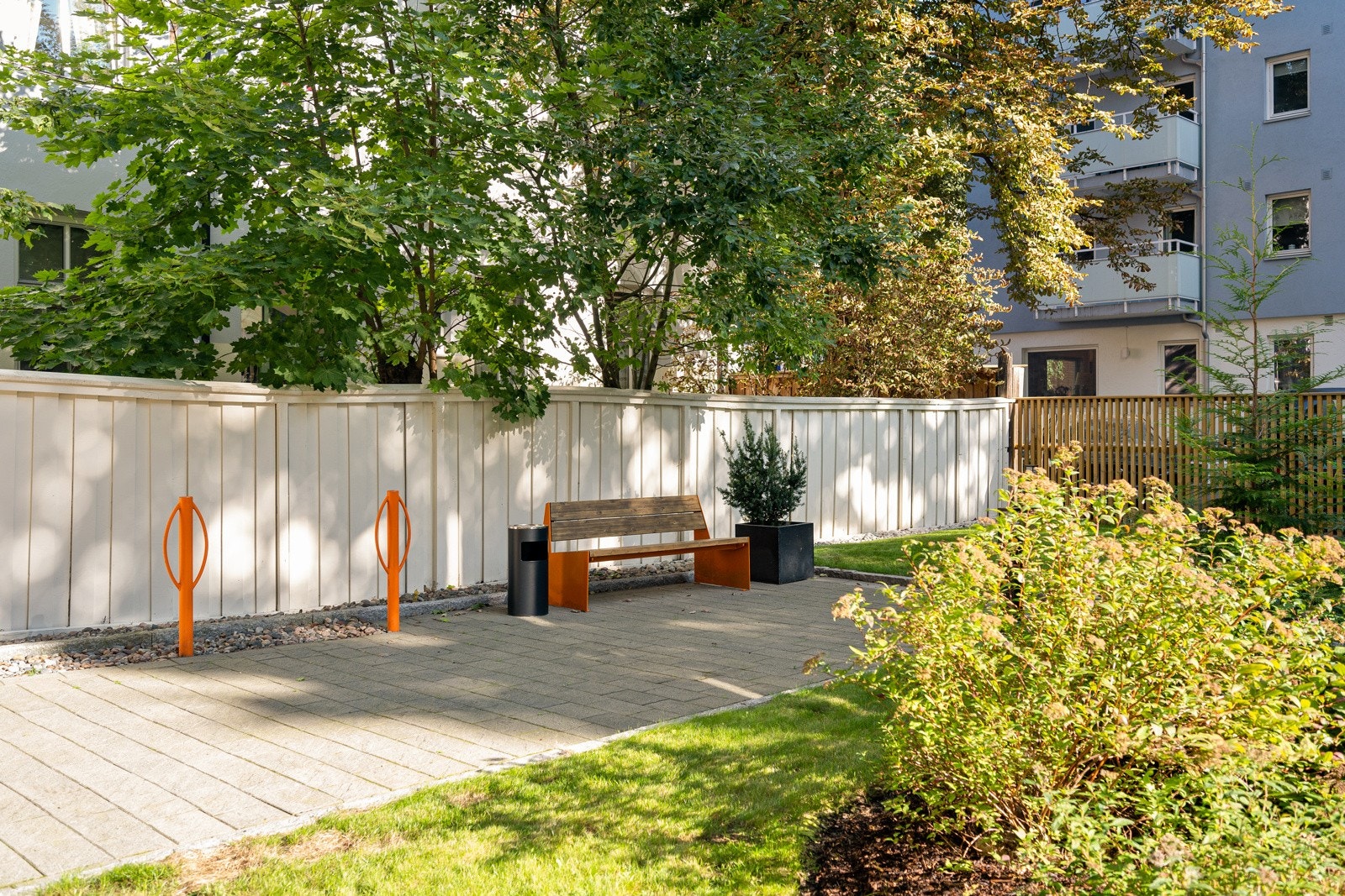 Uteområdene ble oppgradert sommer 2023 Galleribilde