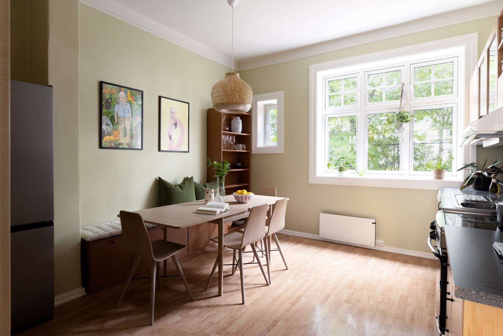 Det er balansert ventilasjon i boligen. Galleribilde