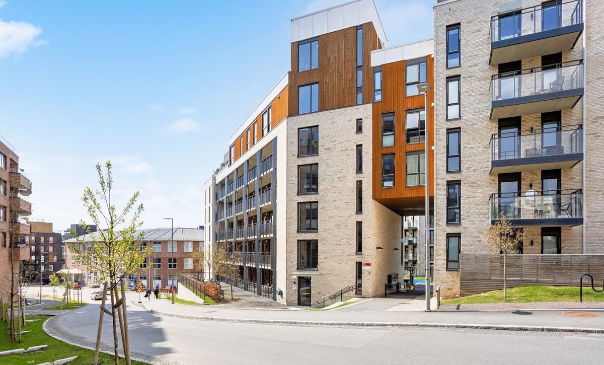 Bygget er fra 2019, så her får du mange av kvalitetene du trenger i hverdagen! Galleribilde