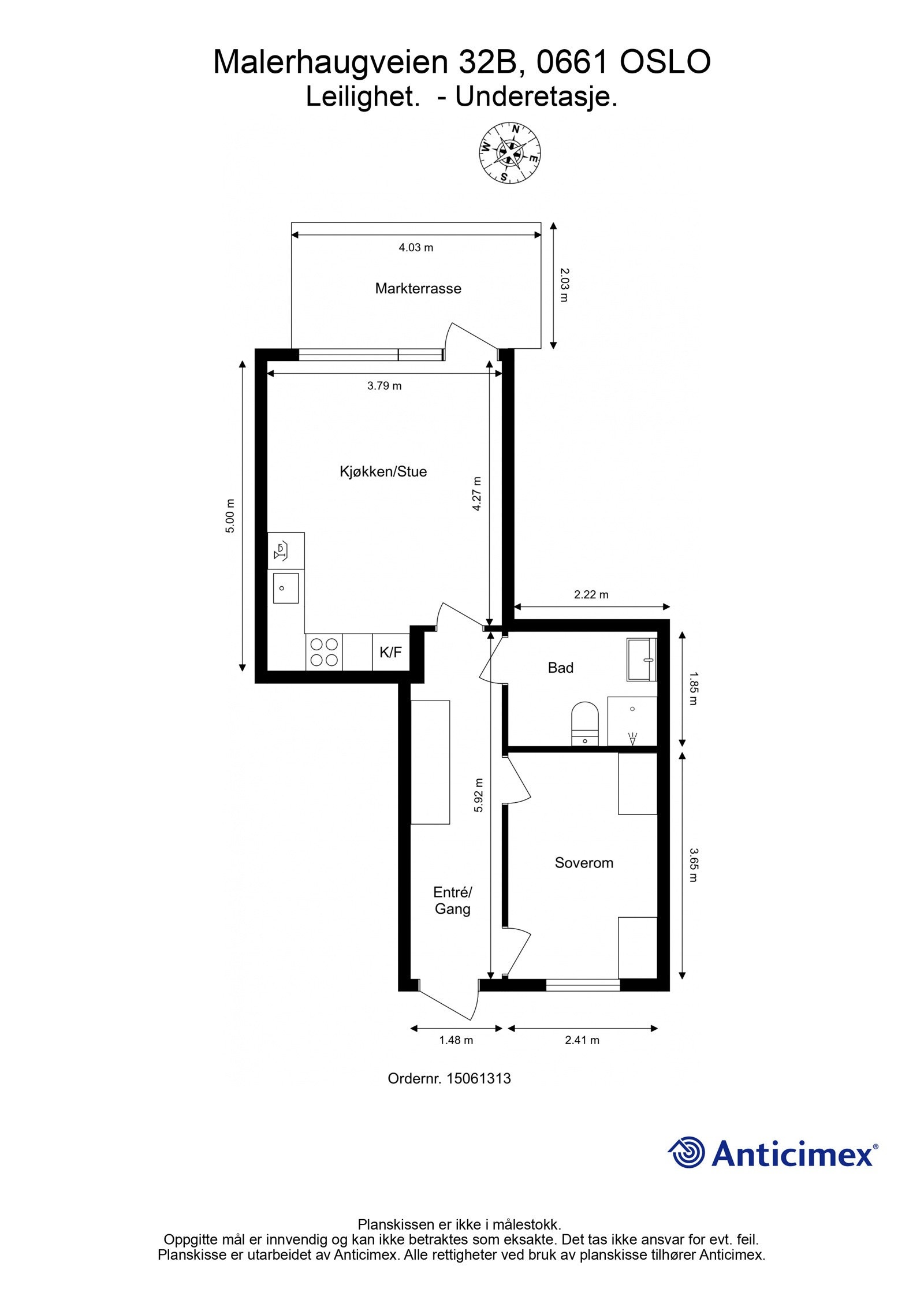 Planskisse. Galleribilde