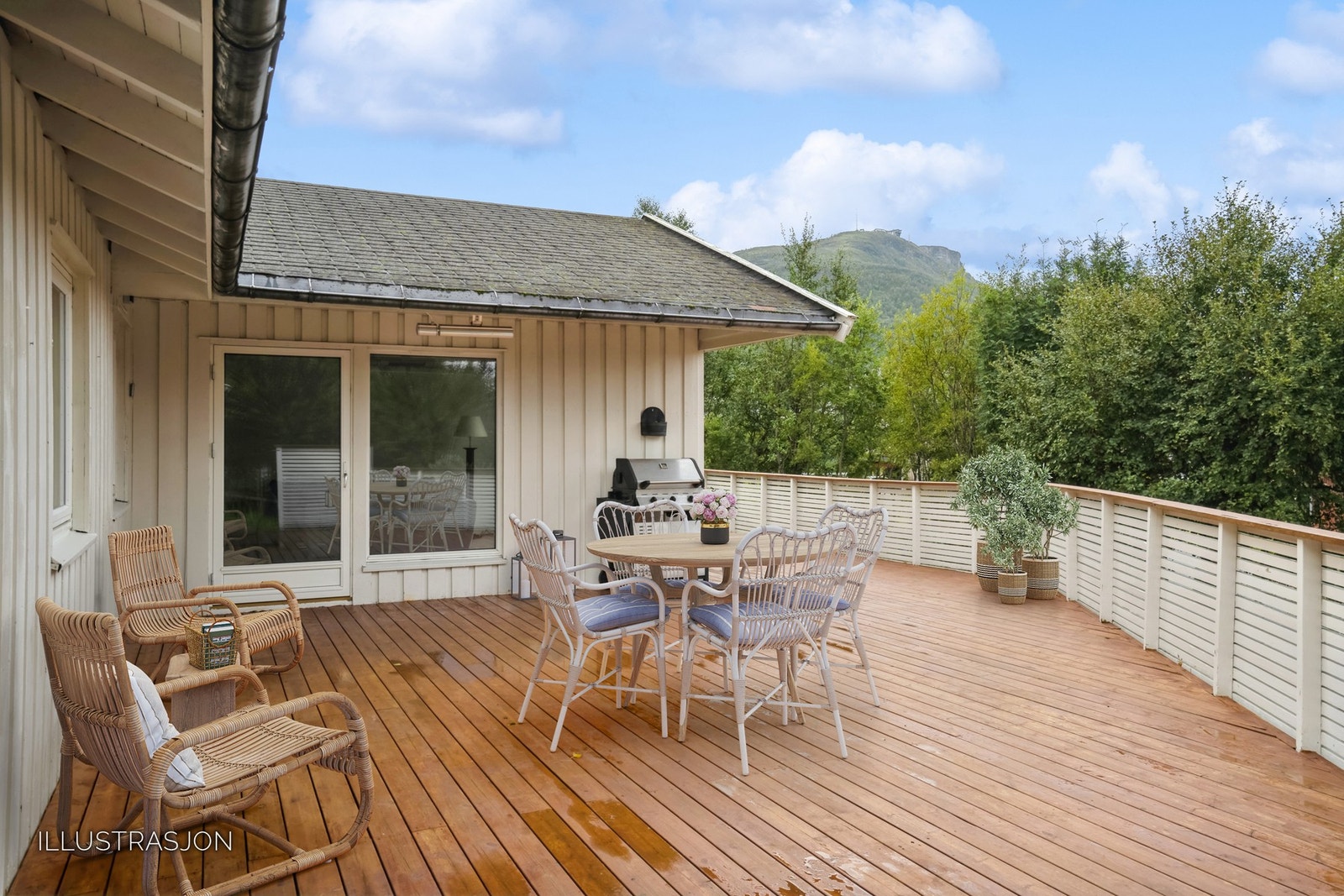 Her fint med eksempel til møblering. Galleribilde