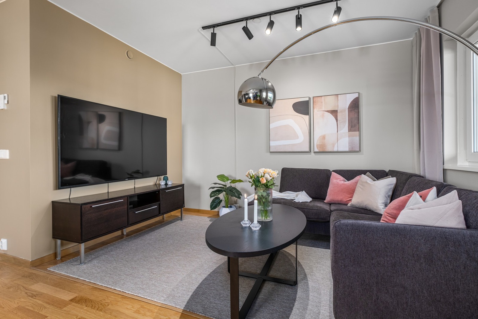 Her får du en praktisk og fin planløsning, med mulighet for 3 soverom Galleribilde