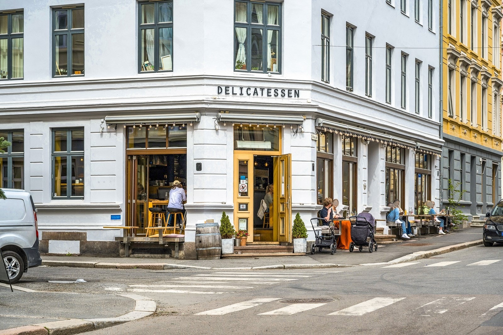 Det finnes flere gode restauranter i nærområdet Galleribilde
