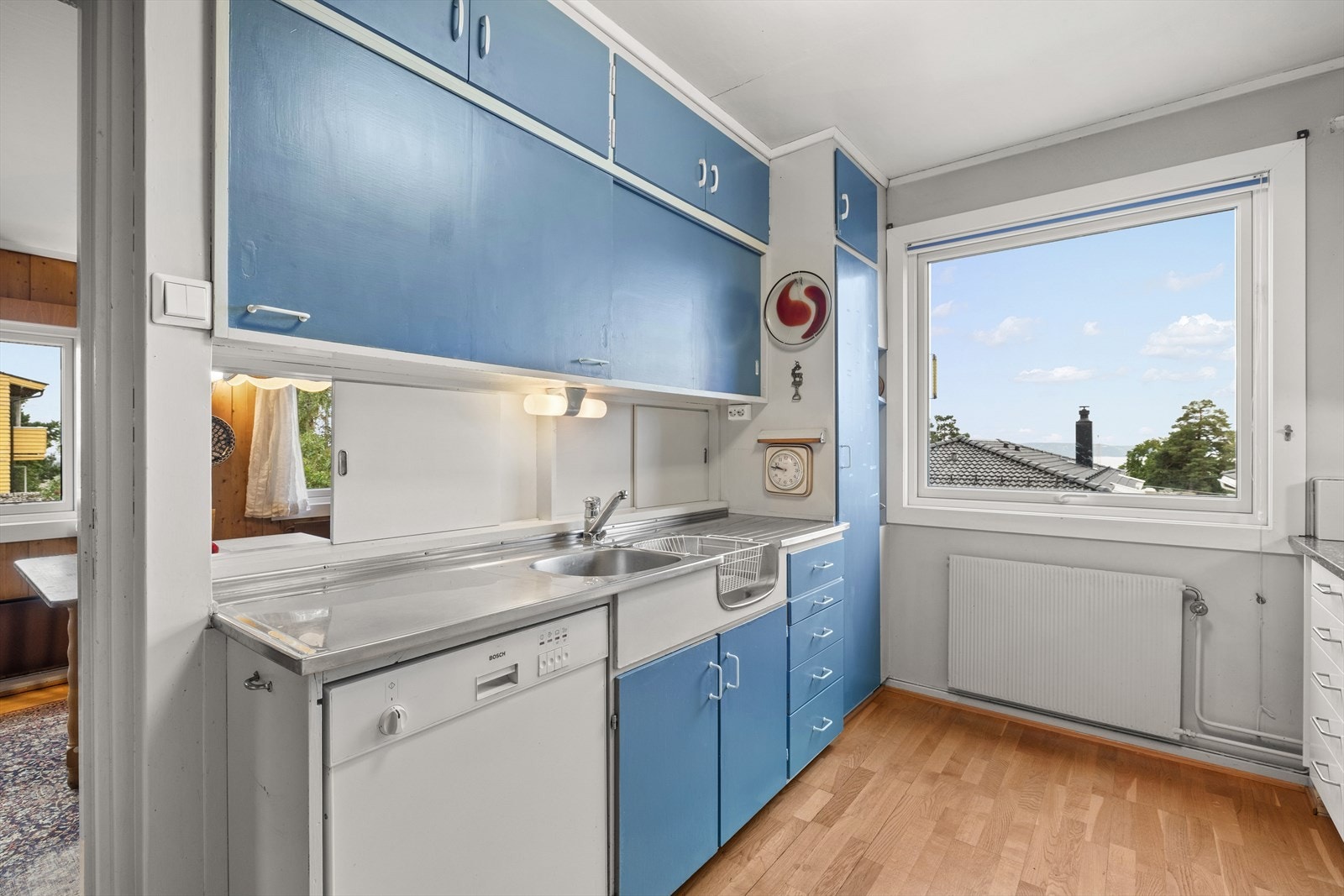 Kjøkkenet har nydelig utsikt over Oslofjorden Galleribilde