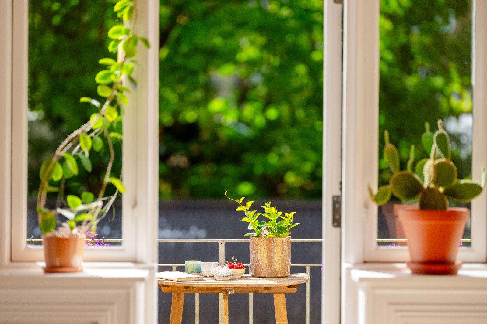 Fra kjøkkenet er det adkomst til den herlige, vestvendte balkongen på 4 m². Galleribilde