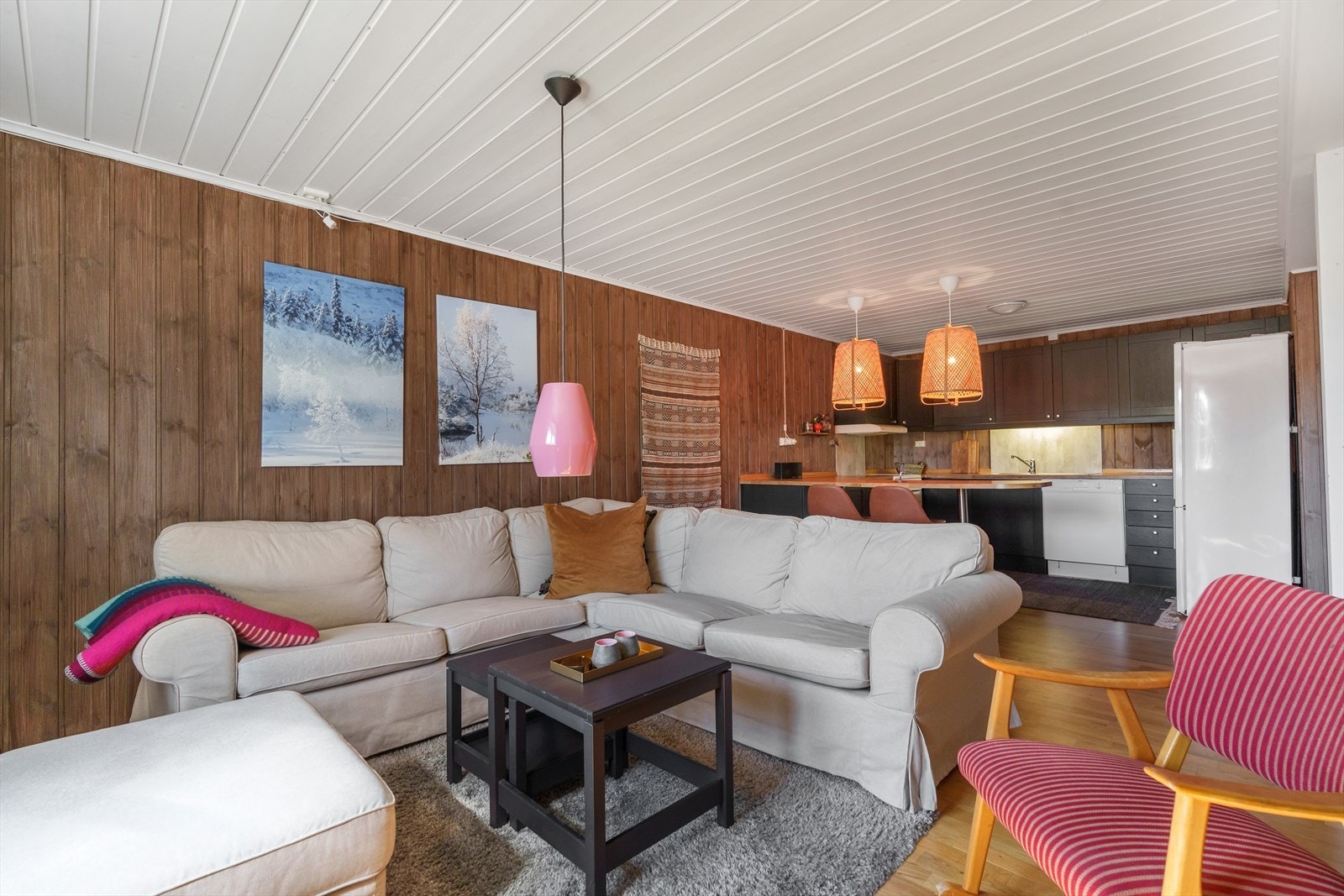 Åpen stue/kjøkkenløsning Galleribilde