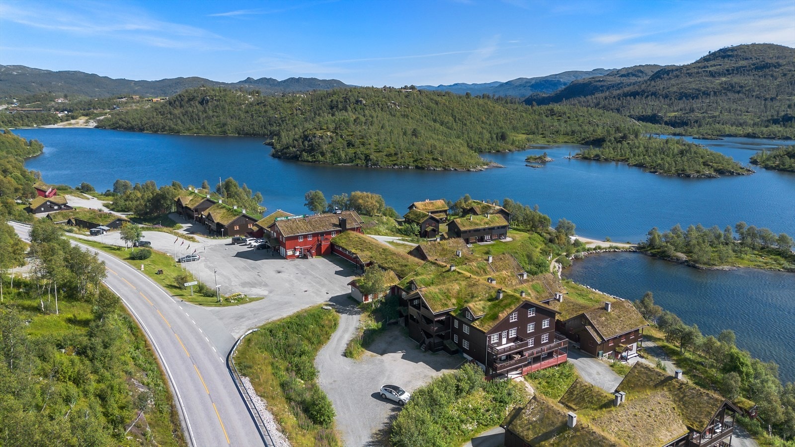 Ligger fint til ved Vågslidvatnet Galleribilde