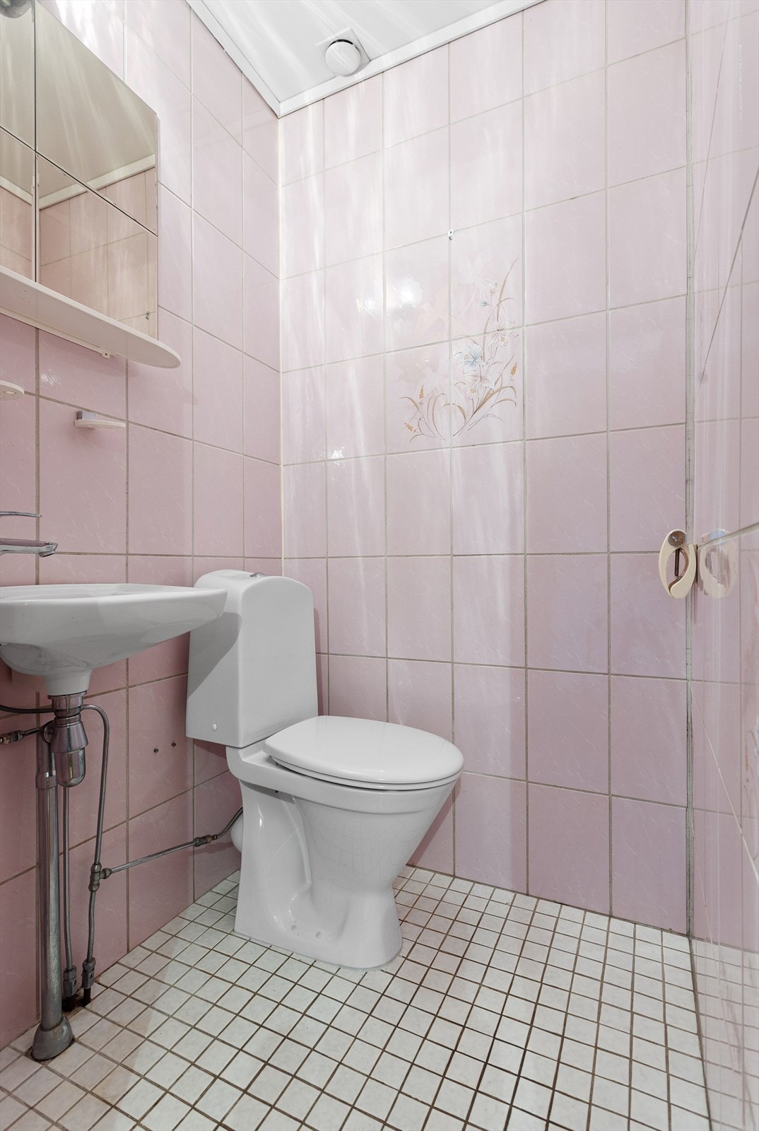 I 1. etasje er det også toalettrom og et lite kott. Galleribilde