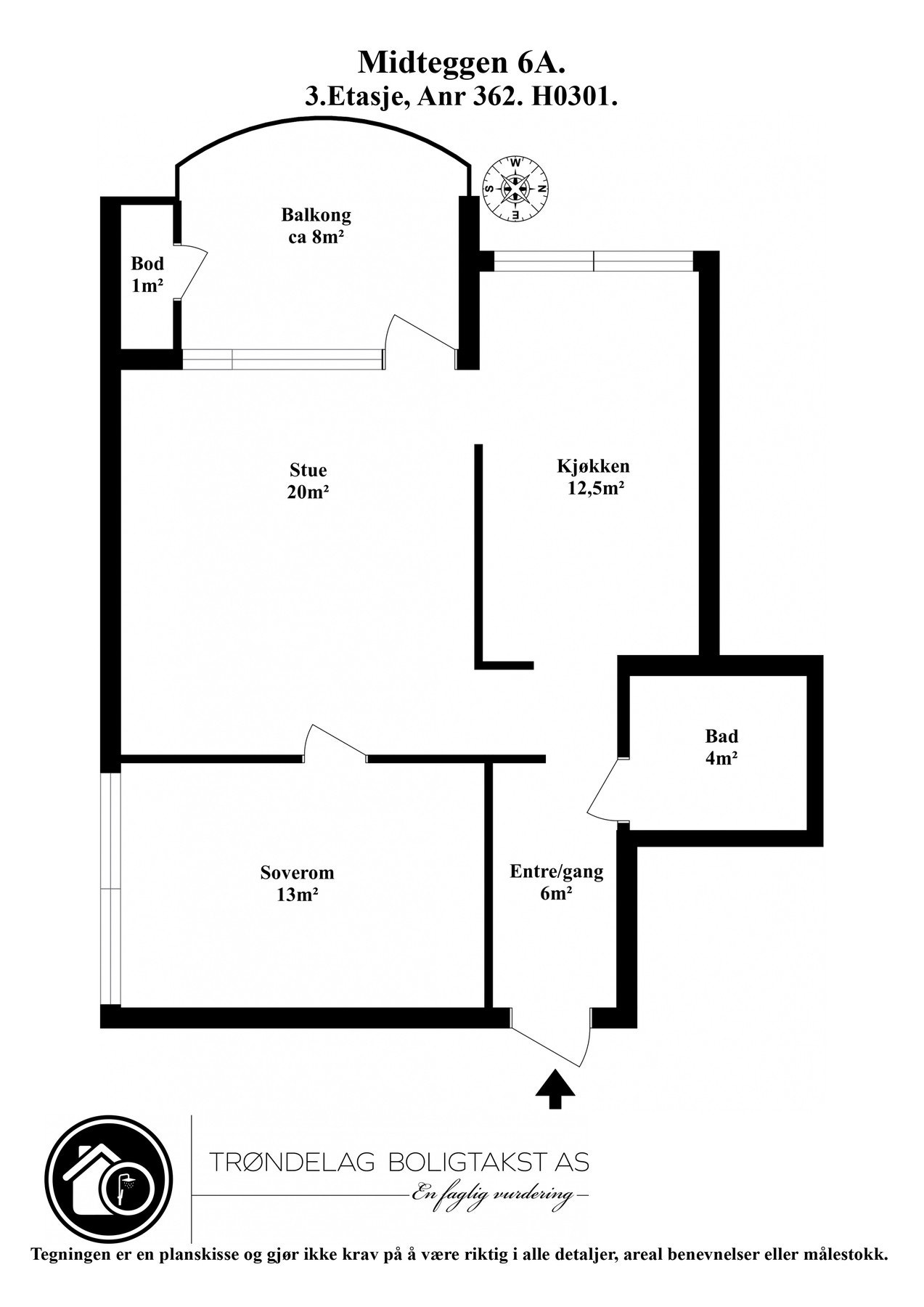 Planskisse. Galleribilde