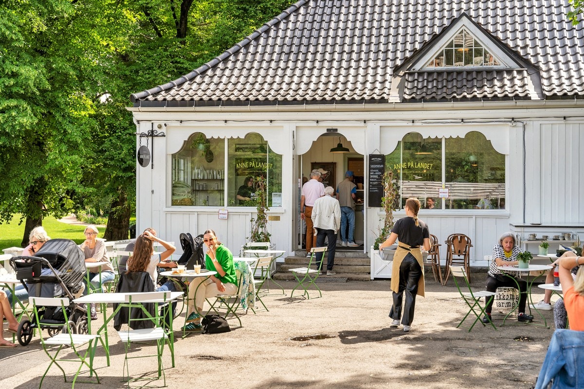 Anne på landet - et meget koselig sted midt i vakre Frognerparken Galleribilde