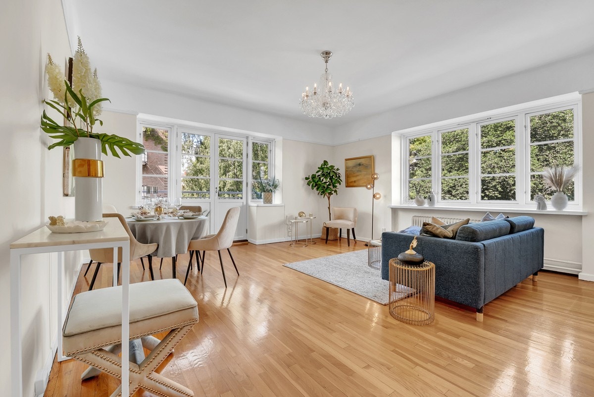 Velkommen til Nobels gate 23 - Hjørneleilighet på 48m2 - Balkong - Heis - Koselig bakhage - Ingen dok.avgift Galleribilde