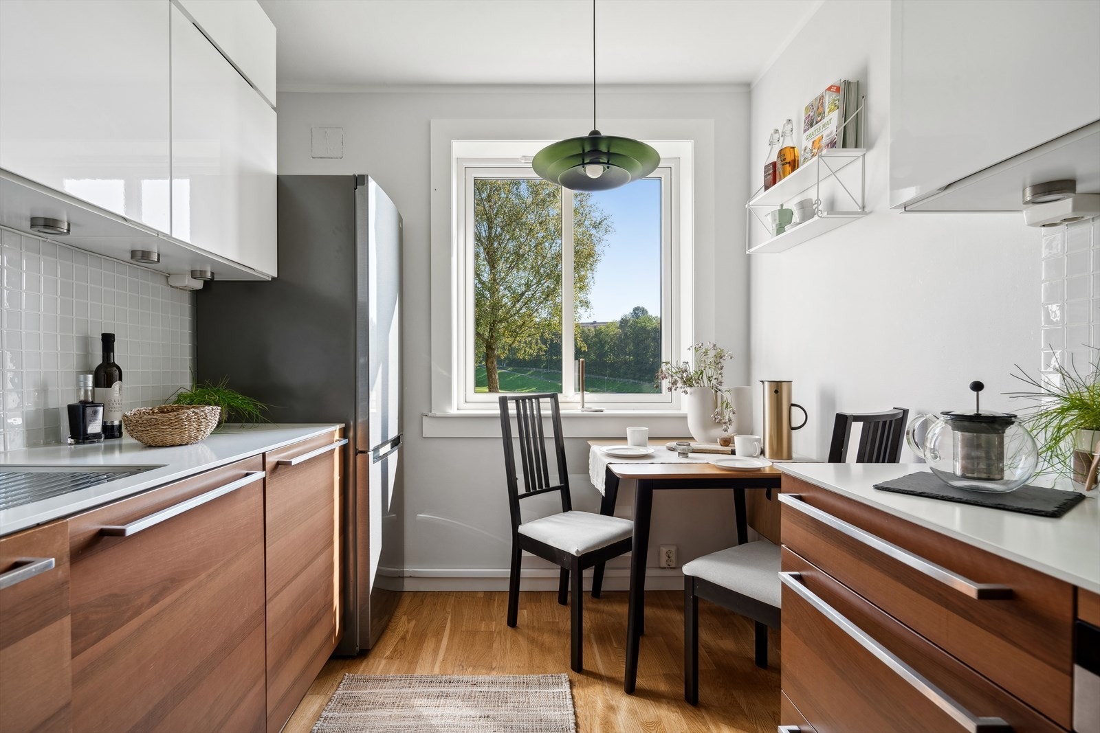 Kjøkkenet har en delikat KVIK-innredning fra 2008. Galleribilde