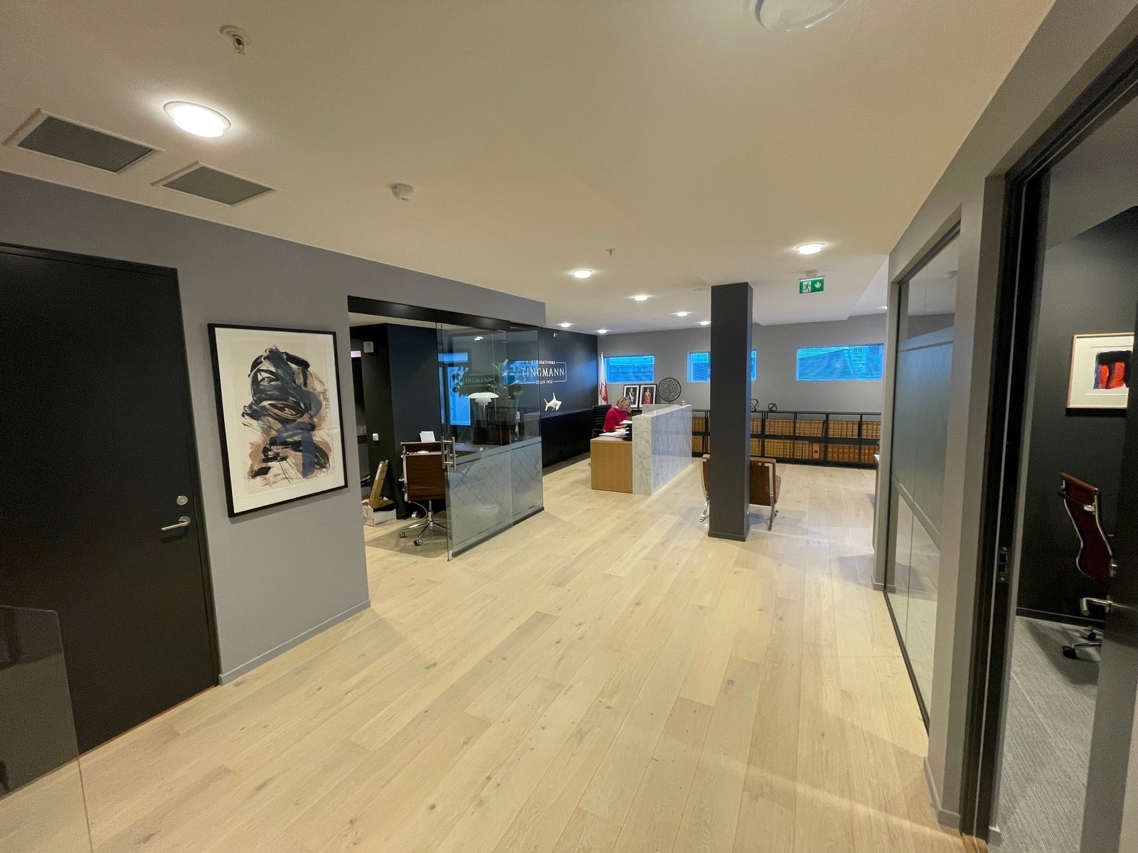 Resepsjonsområdet 1 etg Galleribilde