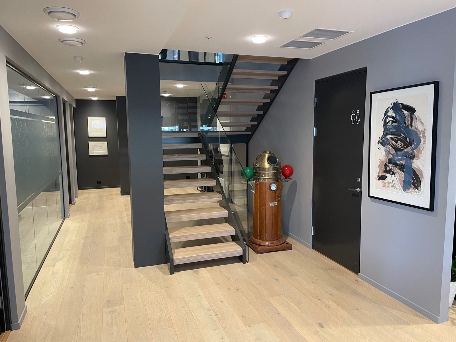 Interiør i bygget Galleribilde