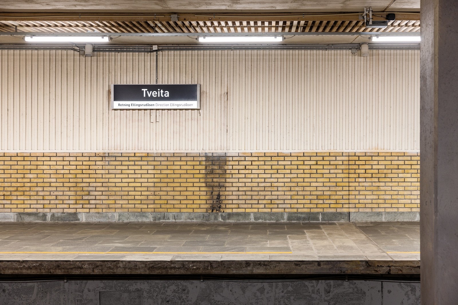 Tveita t-bane, kort gåavstand. Galleribilde