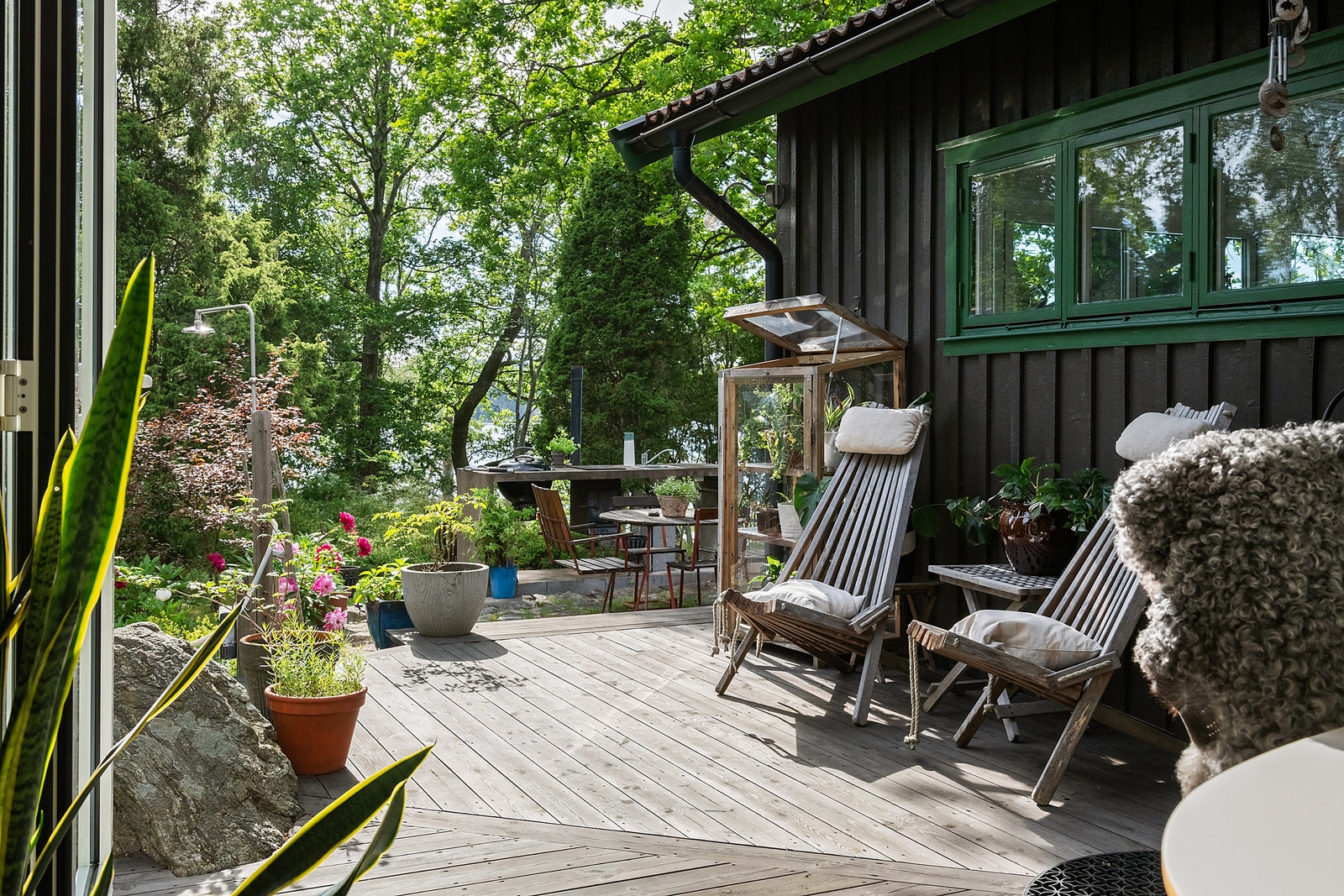 Många fina uteplatser Galleribilde