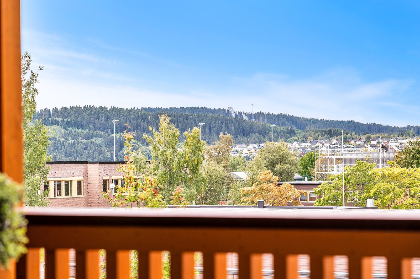 Utsikt mot Bymarka og Granåsen. Galleribilde