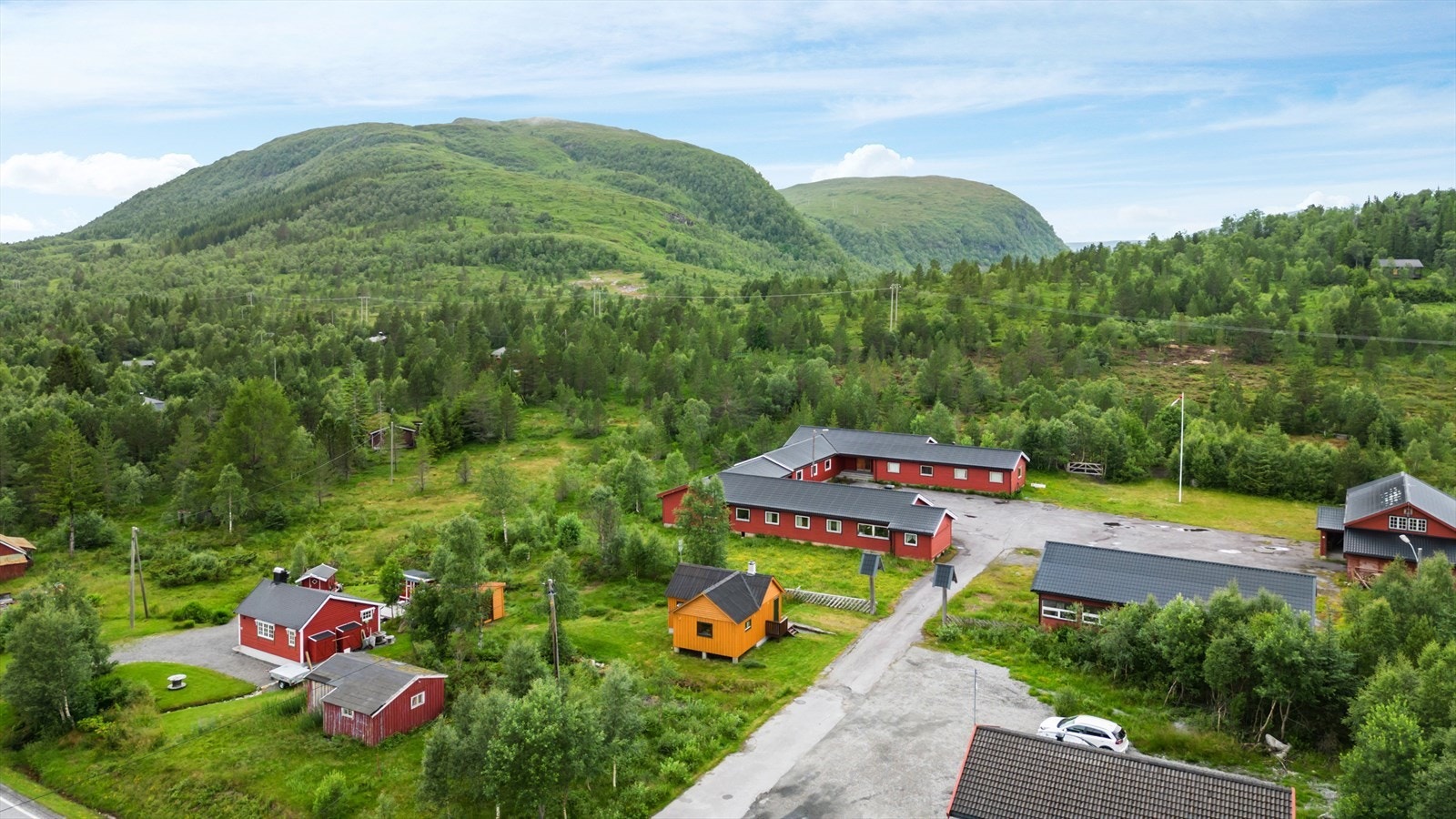 Dronefoto Galleribilde
