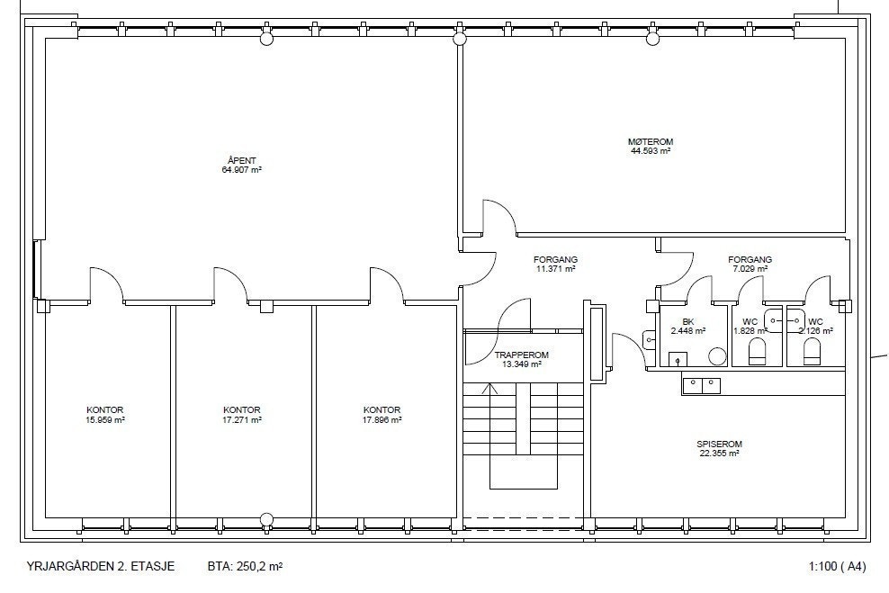 Planskissen slik den er per i dag. Galleribilde