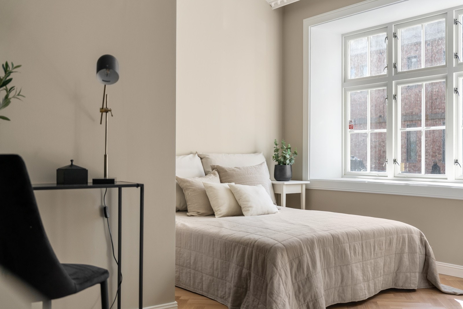 Soverom en av to måler 9 kvm Galleribilde