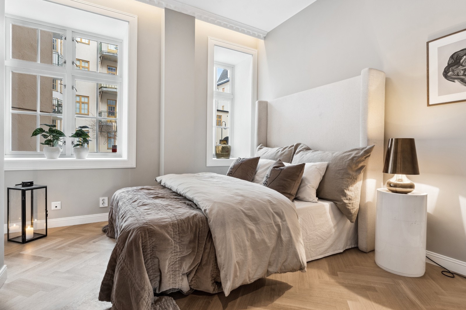 Soverom to måler 14 kvm. Galleribilde