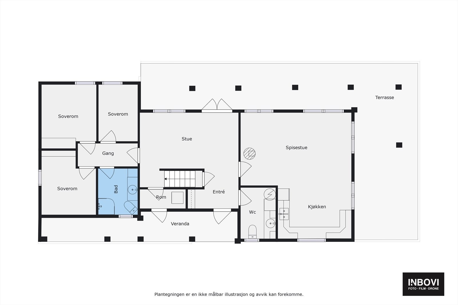 Plantegning | Hovedetasje Galleribilde