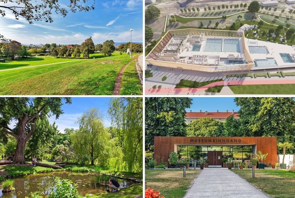 Kun en liten spasertur unna ligger Botanisk hage, en idyllisk park med et rikt planteliv som også er en del av Naturhistorisk, Zoologisk og Geologisk museum. Galleribilde