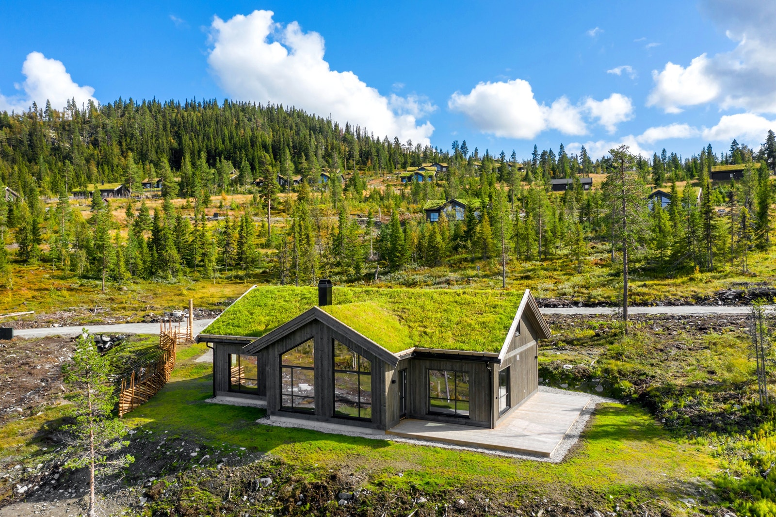 Ny og innflyttingsklart hytte på Bøgaset Galleribilde