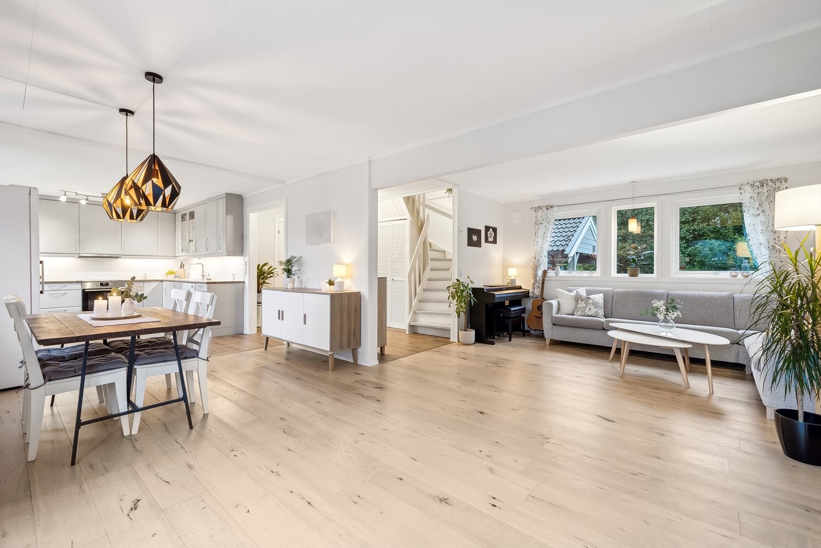Her er det god plass til ønsket møblering. Galleribilde