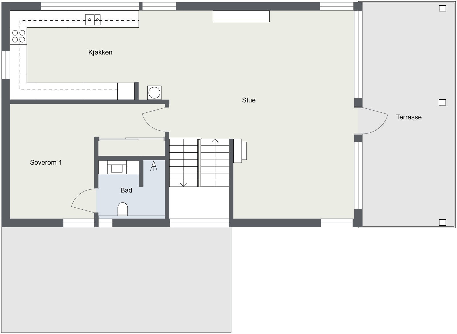 Plantegning - 2. Etasje Galleribilde
