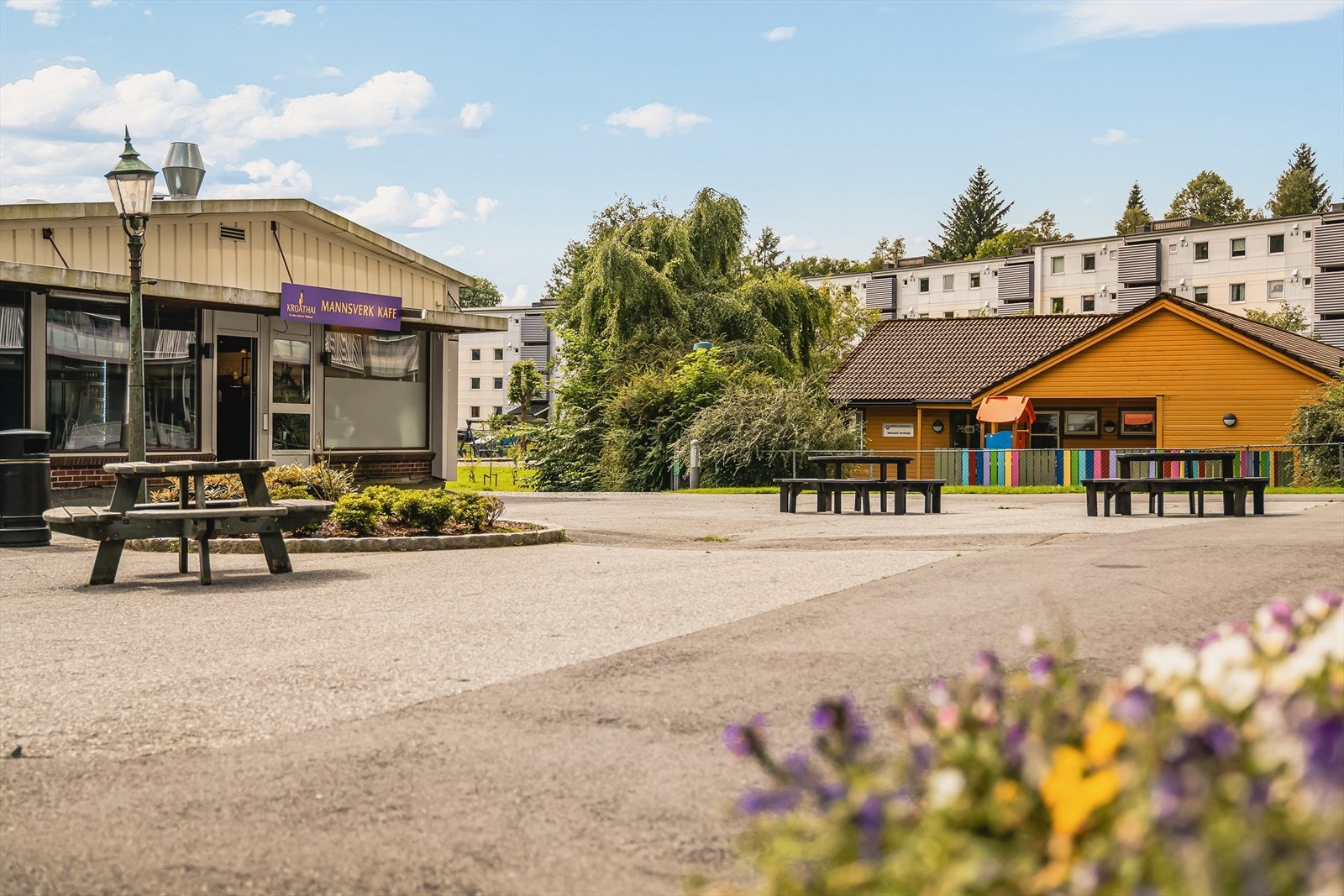 Kroathai og mannsverk kafe ligger også rett ved leiligheten. Galleribilde