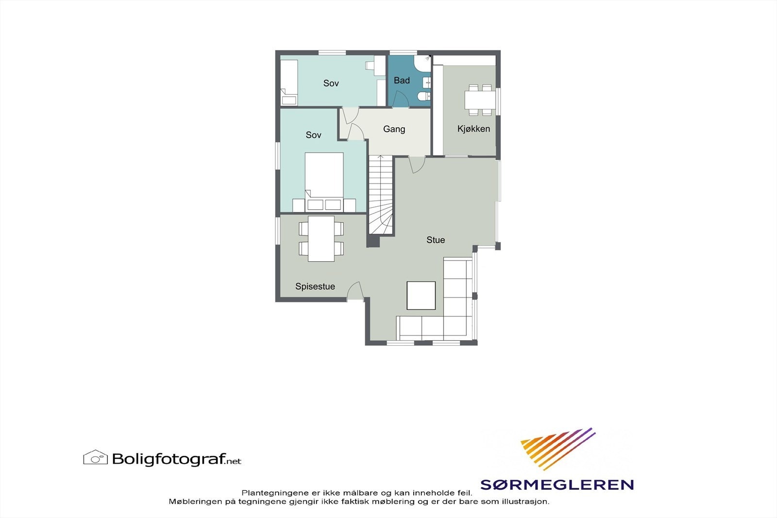 Plantegning 2. etasje. Galleribilde