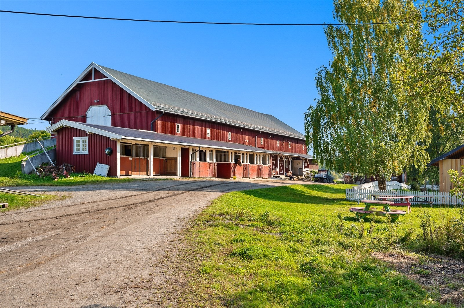 Historisk område med nærhet til landlige omgivelser. Galleribilde