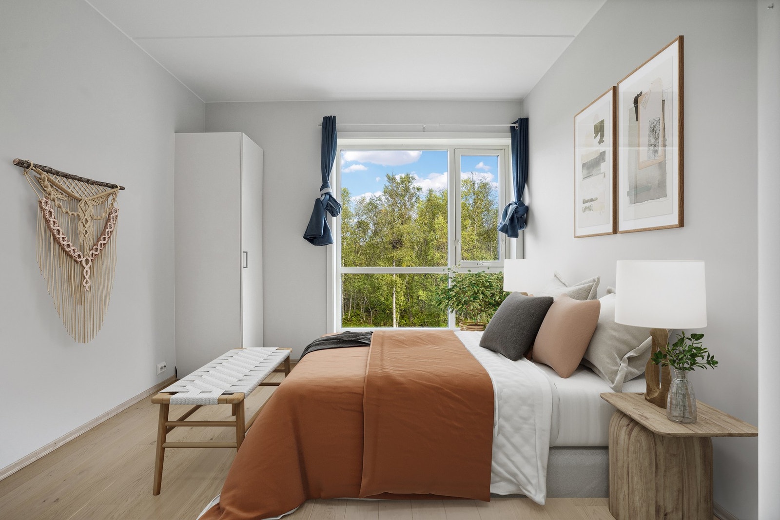 Det er benyttet digital styling på bildet Galleribilde