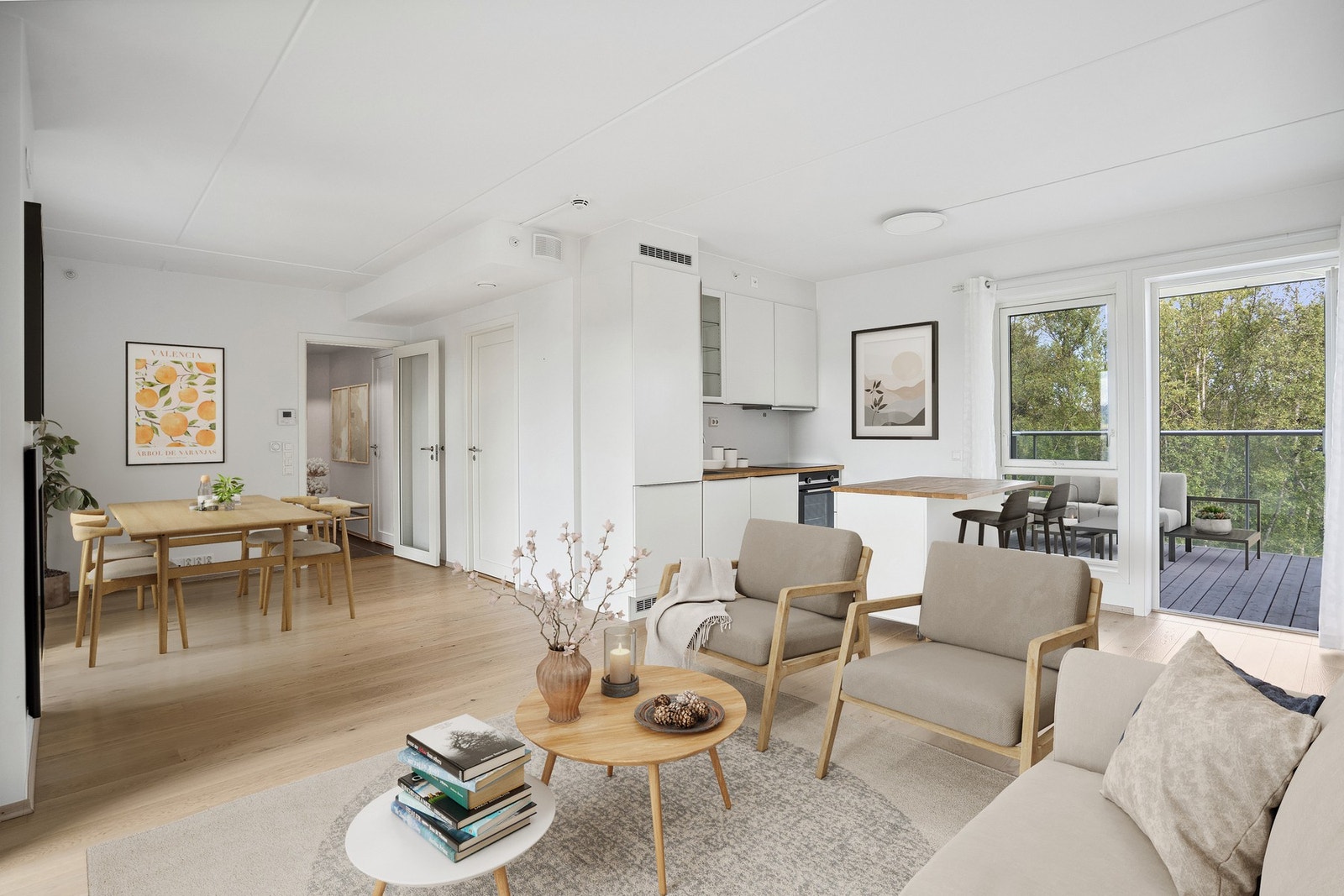 Det er benyttet digital styling på bildet Galleribilde