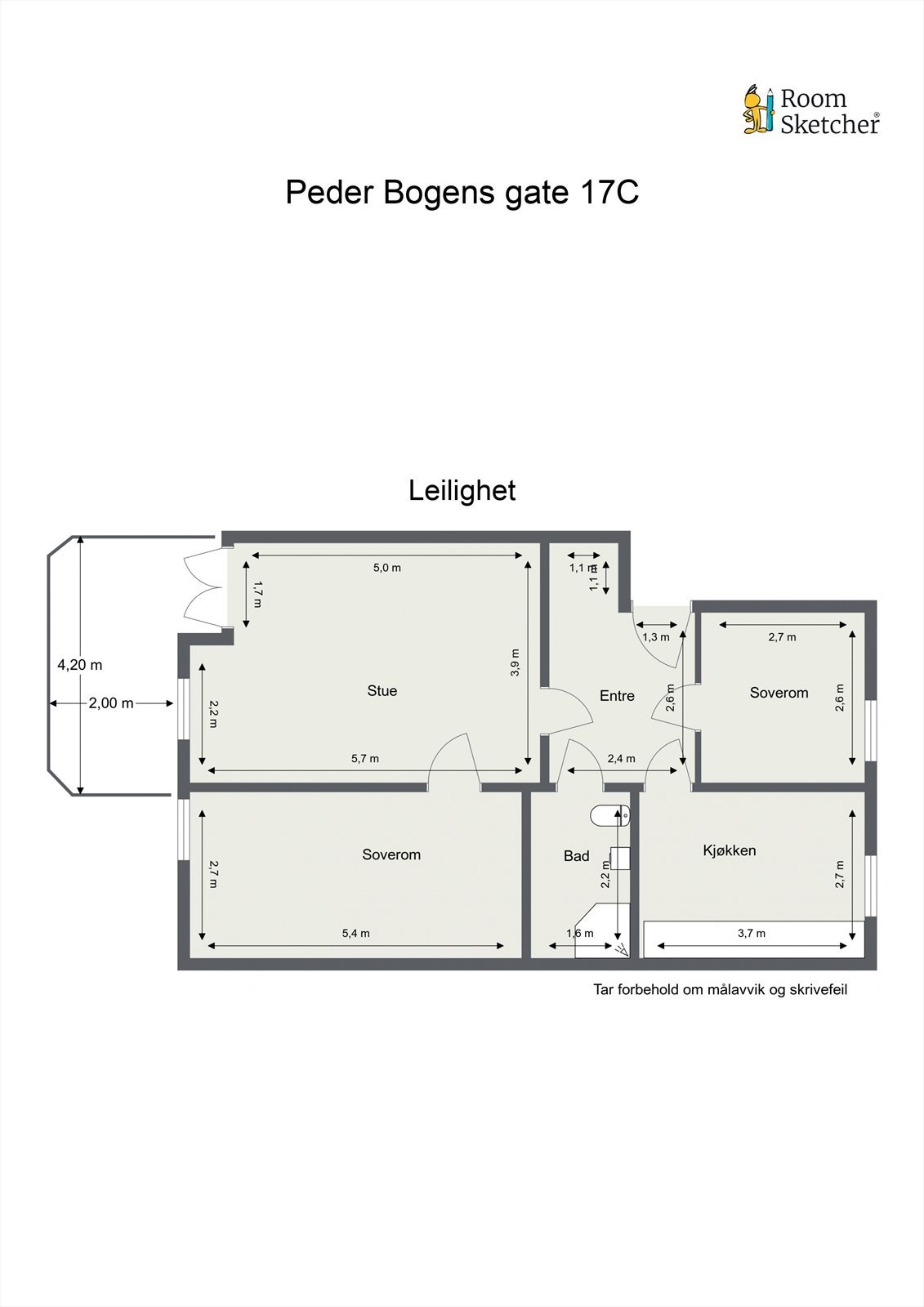 - Plantegning - Galleribilde