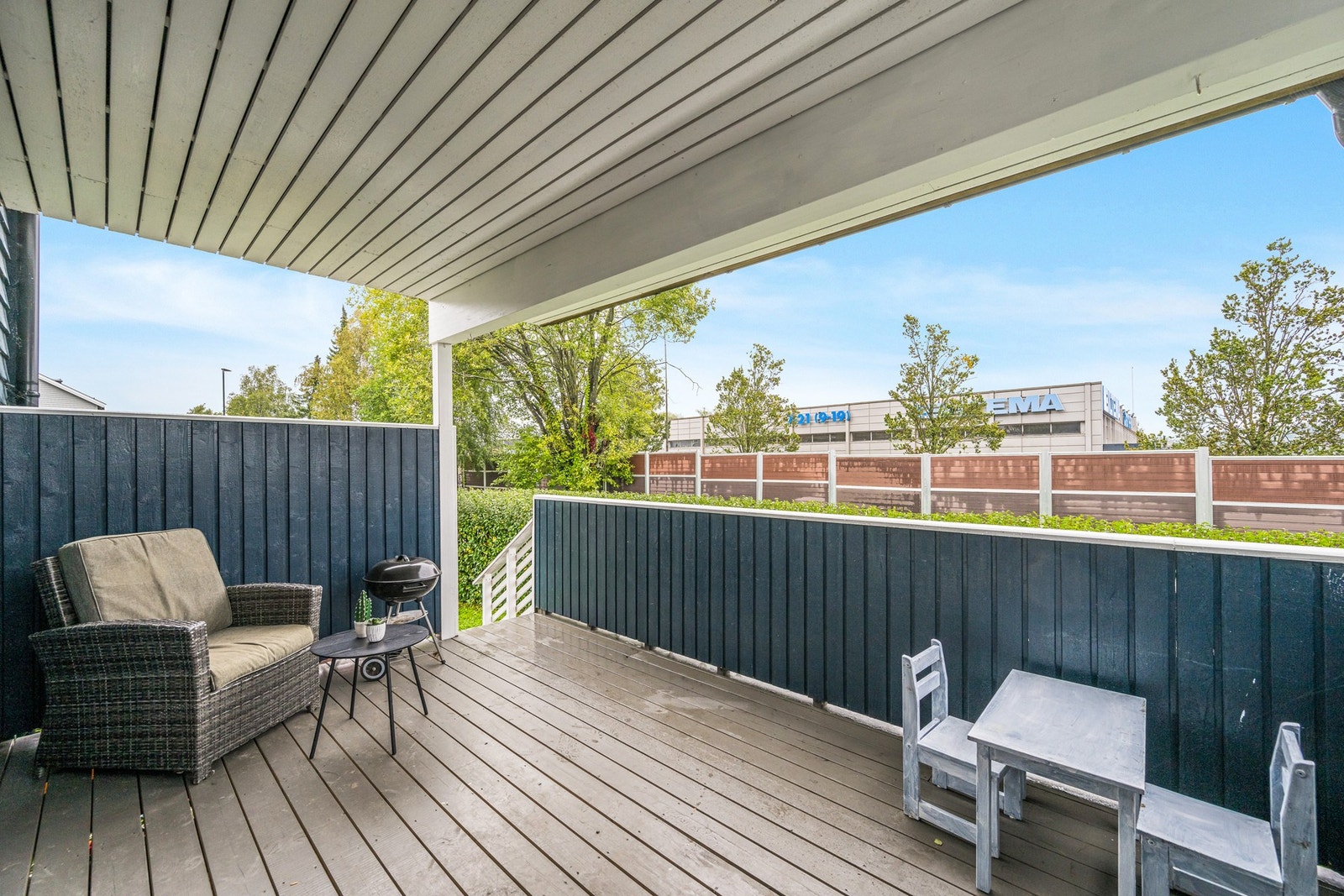 Overbygd balkong. Galleribilde